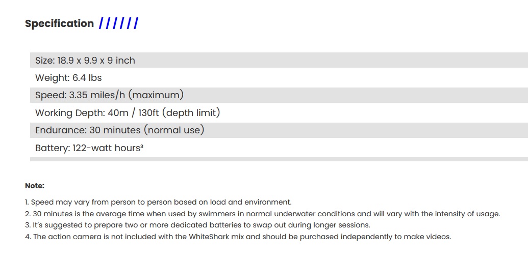 Mix Specs