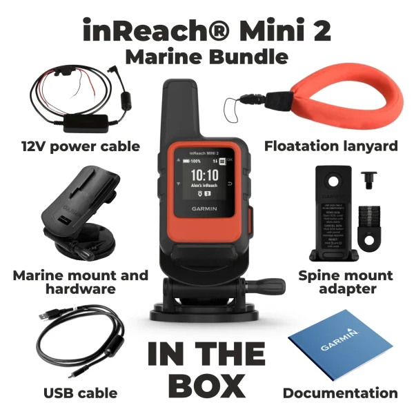 Garmin inReach Mini 2 Marine Bundle - Image 2